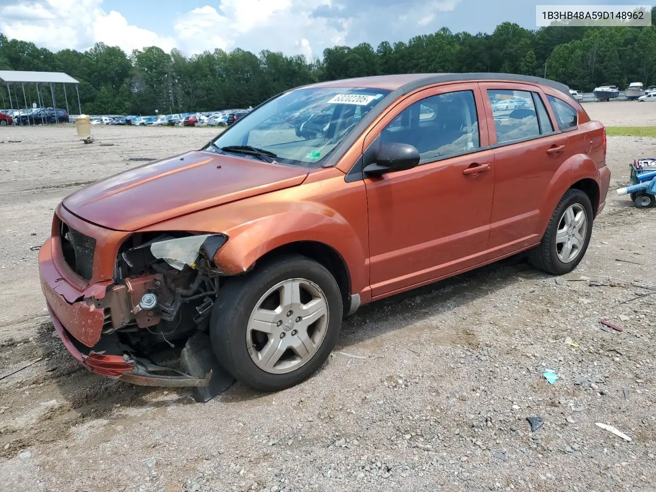 2009 Dodge Caliber Sxt VIN: 1B3HB48A59D148962 Lot: 63202205