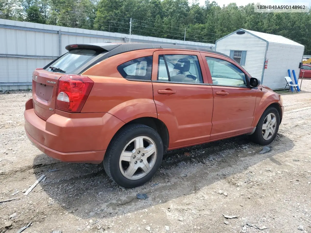 2009 Dodge Caliber Sxt VIN: 1B3HB48A59D148962 Lot: 63202205