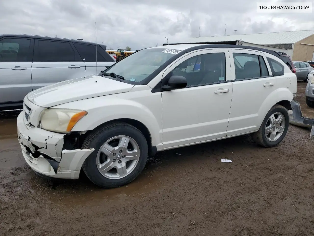 2010 Dodge Caliber Sxt VIN: 1B3CB4HA2AD571559 Lot: 51961755
