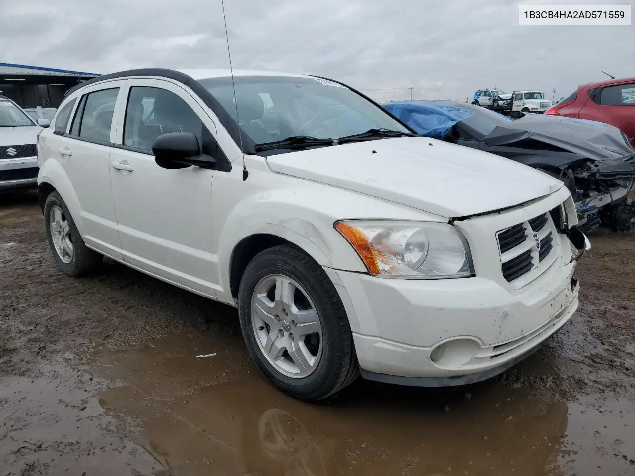 2010 Dodge Caliber Sxt VIN: 1B3CB4HA2AD571559 Lot: 51961755