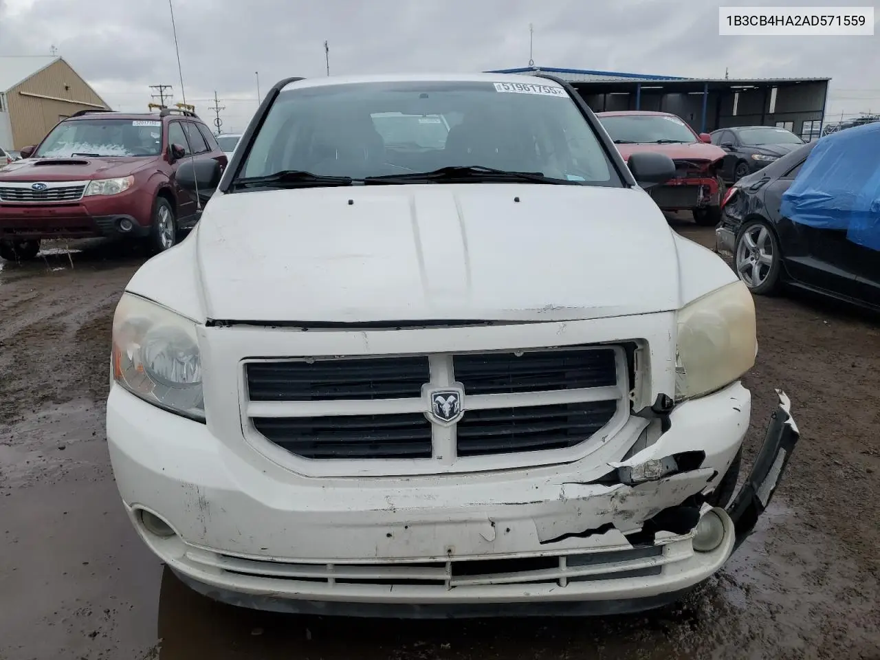 2010 Dodge Caliber Sxt VIN: 1B3CB4HA2AD571559 Lot: 51961755