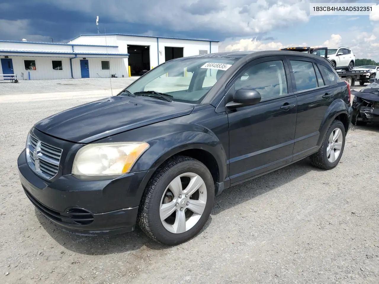 2010 Dodge Caliber Sxt VIN: 1B3CB4HA3AD532351 Lot: 56848835