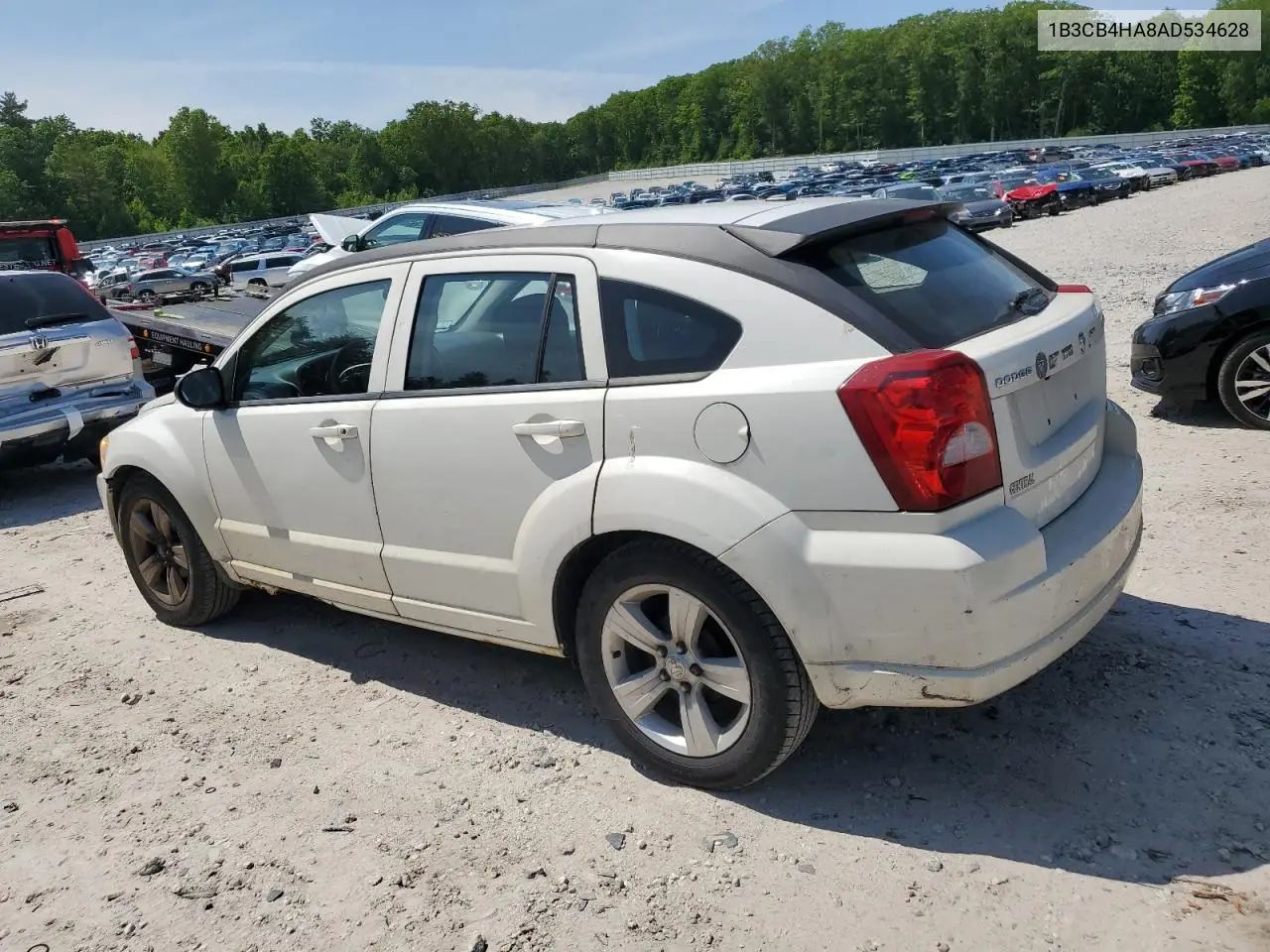 2010 Dodge Caliber Sxt VIN: 1B3CB4HA8AD534628 Lot: 60963365