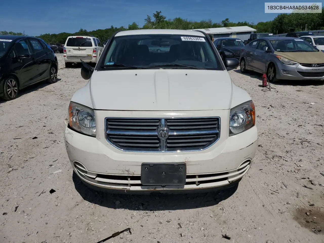 2010 Dodge Caliber Sxt VIN: 1B3CB4HA8AD534628 Lot: 60963365