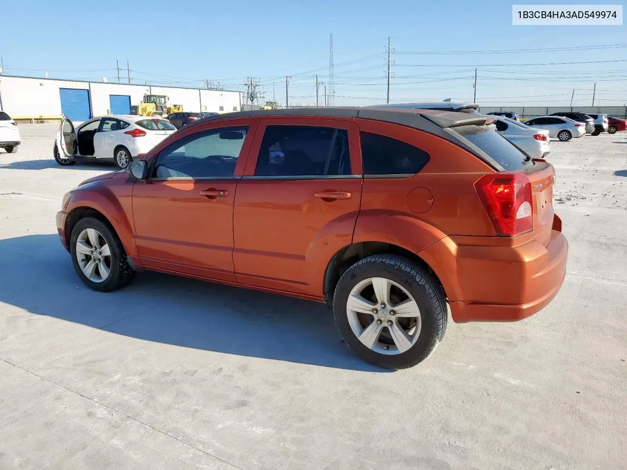 2010 Dodge Caliber Sxt VIN: 1B3CB4HA3AD549974 Lot: 62284425