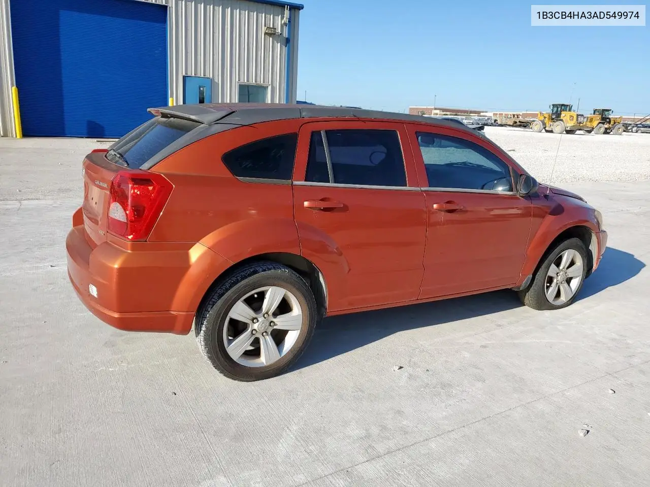 2010 Dodge Caliber Sxt VIN: 1B3CB4HA3AD549974 Lot: 62284425