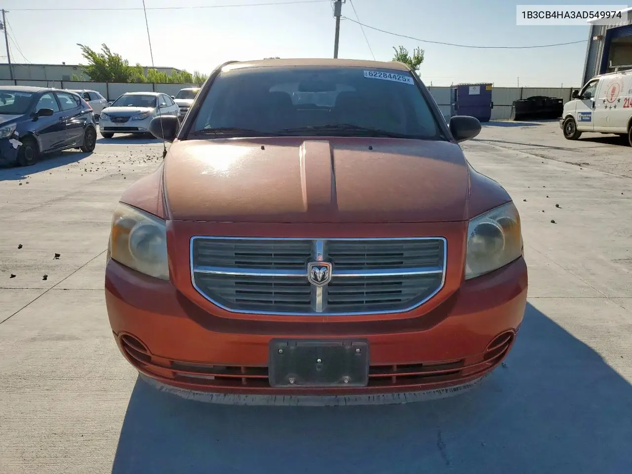 2010 Dodge Caliber Sxt VIN: 1B3CB4HA3AD549974 Lot: 62284425