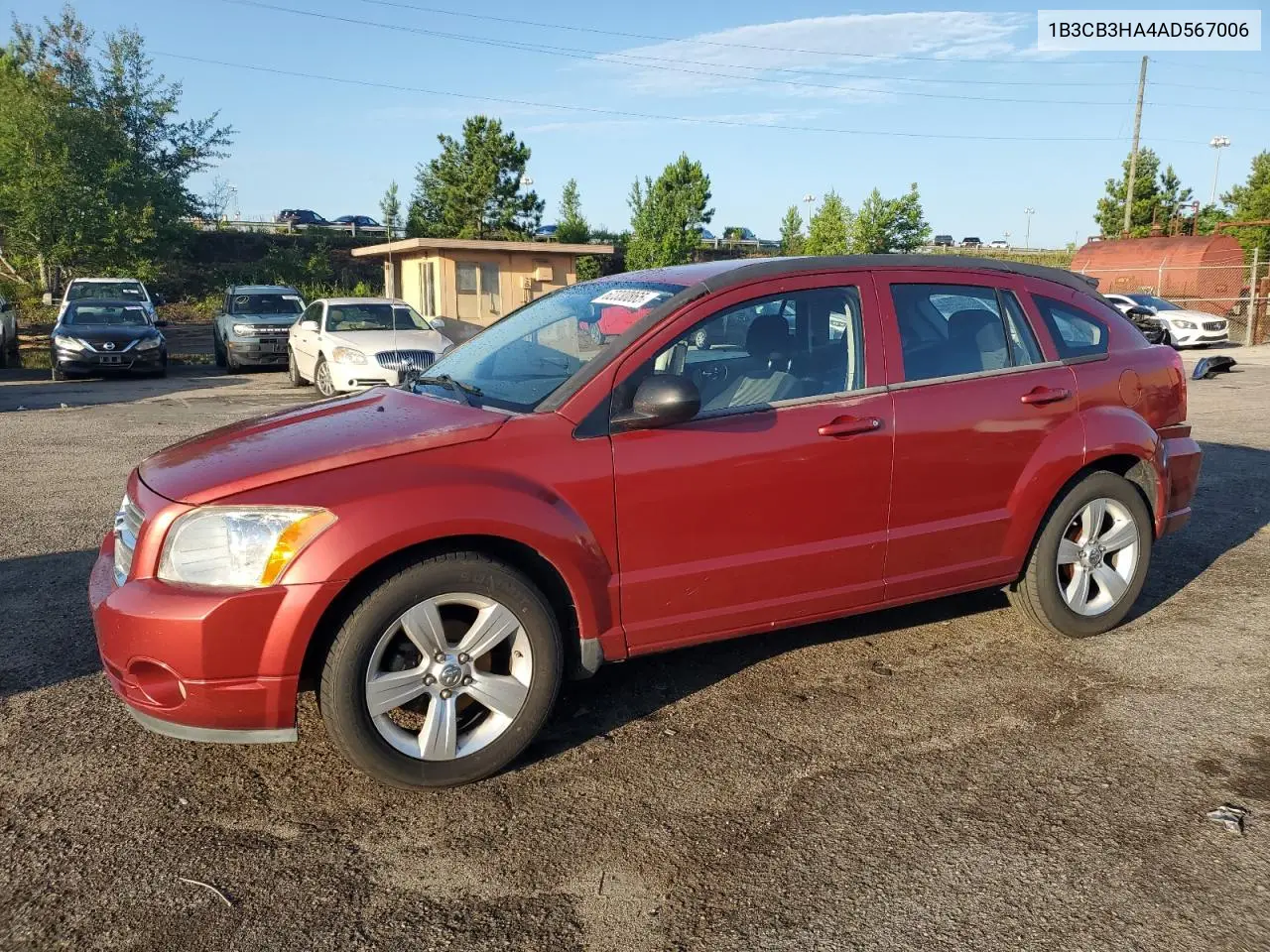 2010 Dodge Caliber Mainstreet VIN: 1B3CB3HA4AD567006 Lot: 62330865