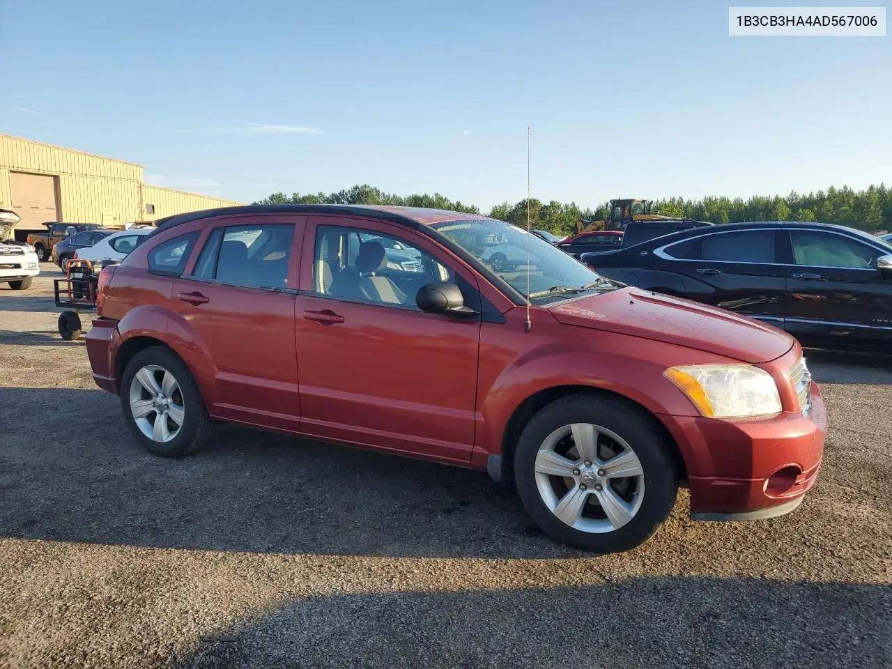 2010 Dodge Caliber Mainstreet VIN: 1B3CB3HA4AD567006 Lot: 62330865