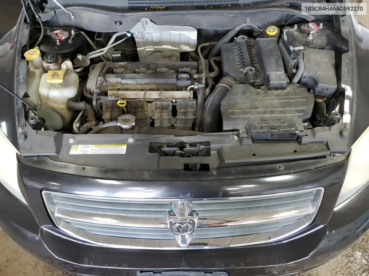 2010 Dodge Caliber Sxt VIN: 1B3CB4HA6AD592270 Lot: 62943925