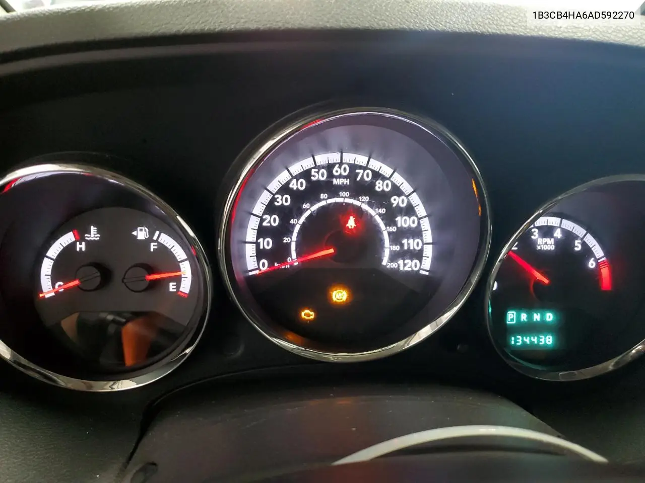 2010 Dodge Caliber Sxt VIN: 1B3CB4HA6AD592270 Lot: 62943925