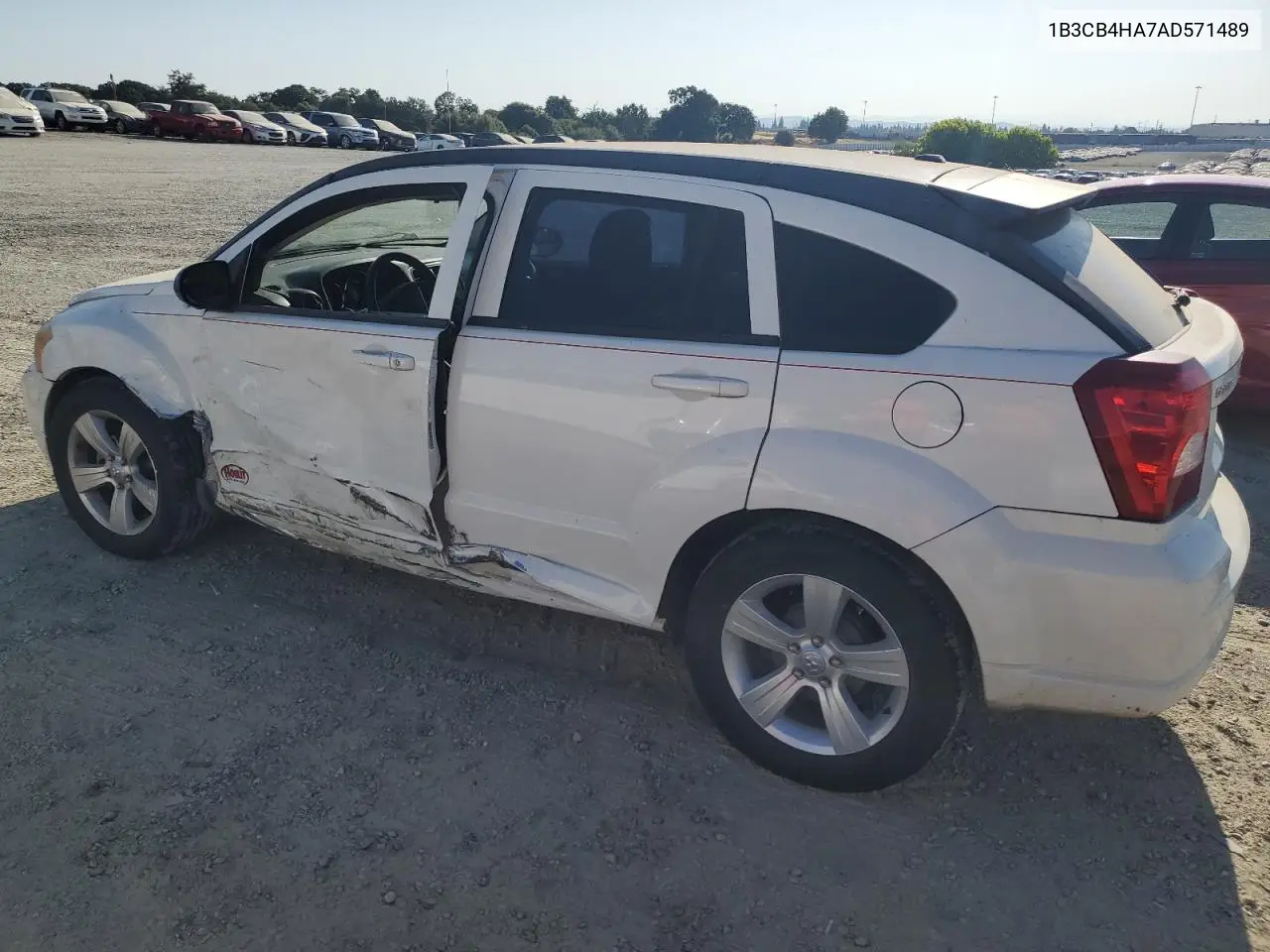 2010 Dodge Caliber Sxt VIN: 1B3CB4HA7AD571489 Lot: 63118505