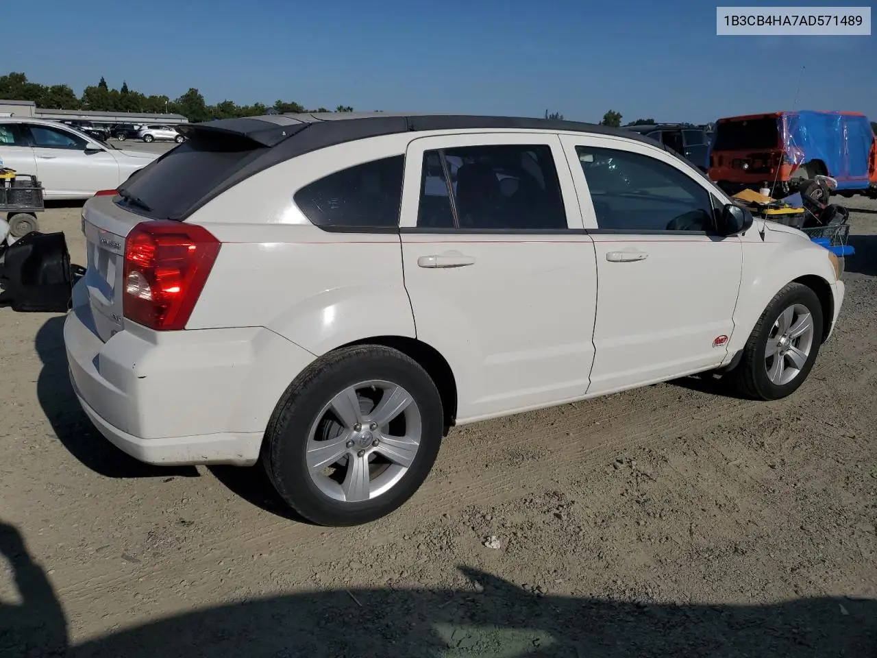 2010 Dodge Caliber Sxt VIN: 1B3CB4HA7AD571489 Lot: 63118505