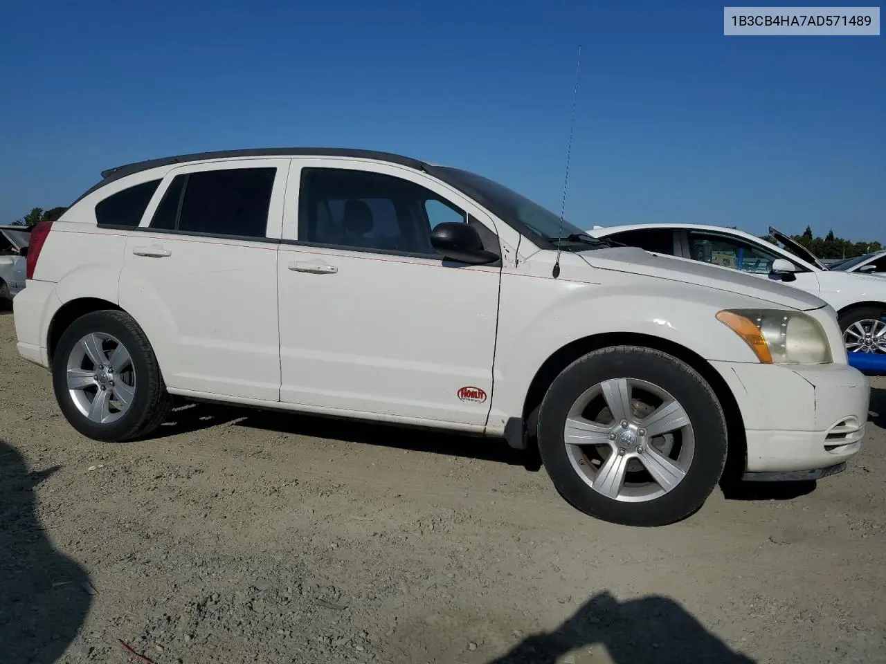 2010 Dodge Caliber Sxt VIN: 1B3CB4HA7AD571489 Lot: 63118505