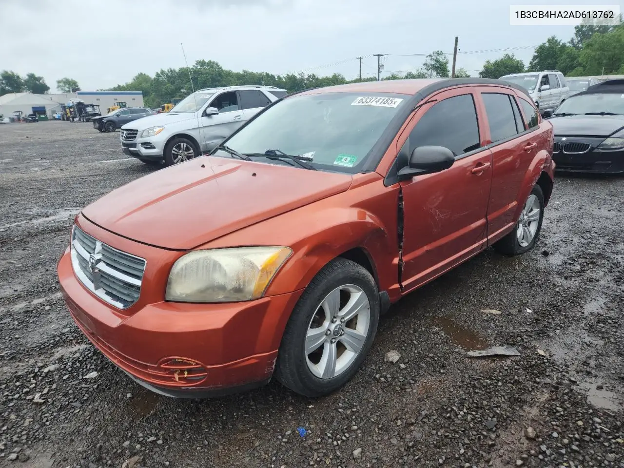 2010 Dodge Caliber Sxt VIN: 1B3CB4HA2AD613762 Lot: 63374185