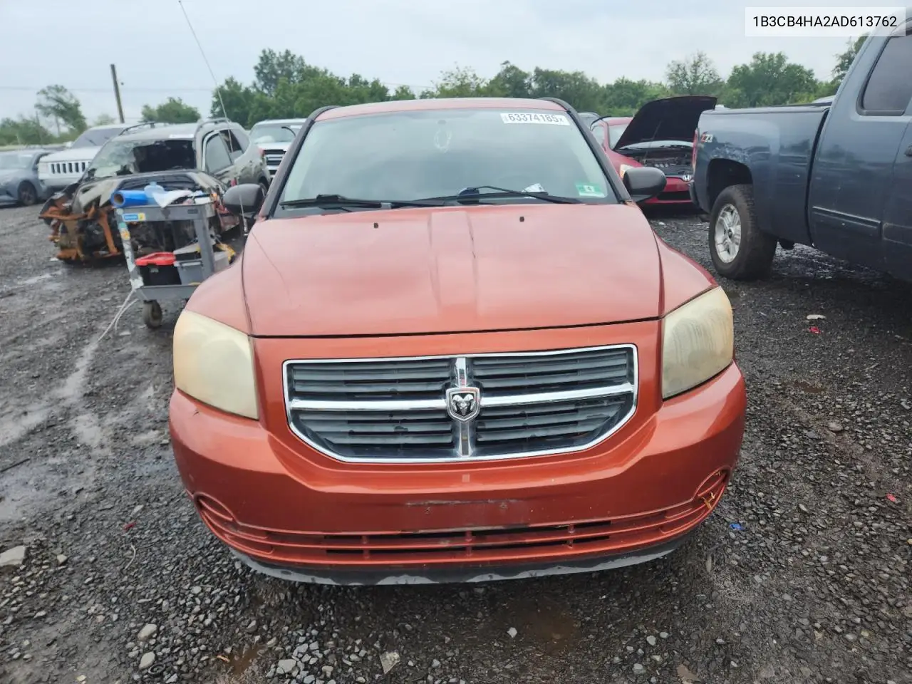 2010 Dodge Caliber Sxt VIN: 1B3CB4HA2AD613762 Lot: 63374185