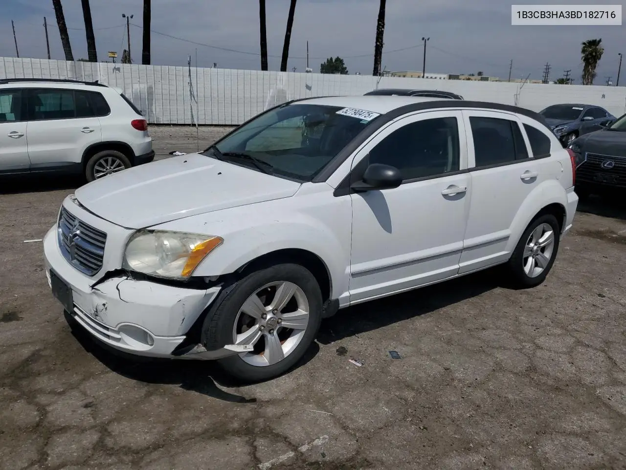 2011 Dodge Caliber Mainstreet VIN: 1B3CB3HA3BD182716 Lot: 52790475