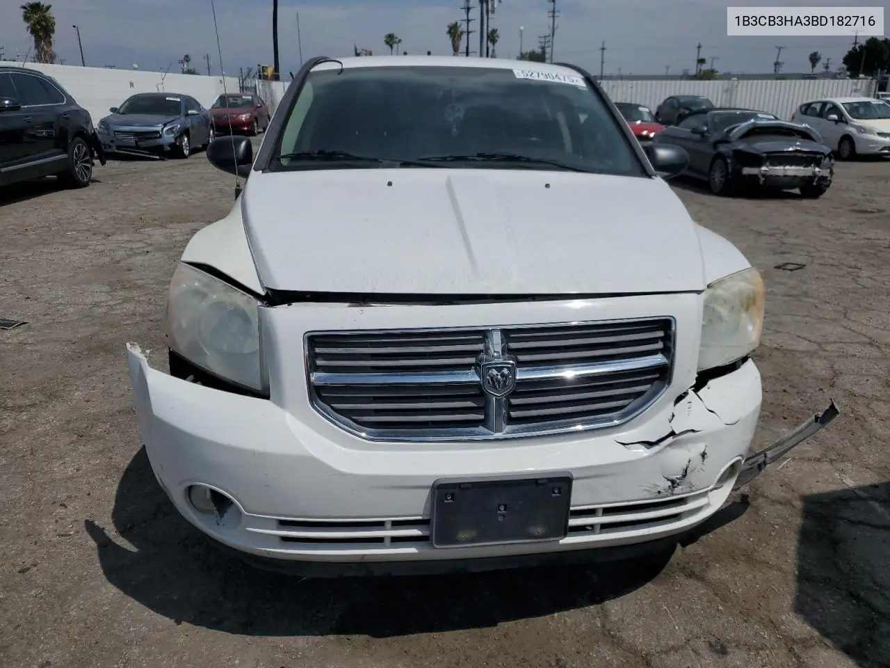 2011 Dodge Caliber Mainstreet VIN: 1B3CB3HA3BD182716 Lot: 52790475