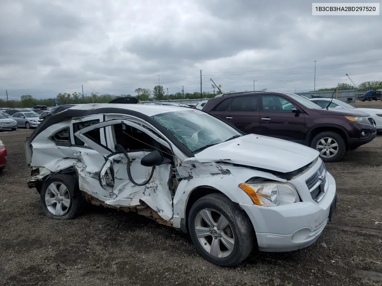 2011 Dodge Caliber Mainstreet VIN: 1B3CB3HA2BD297520 Lot: 54510665