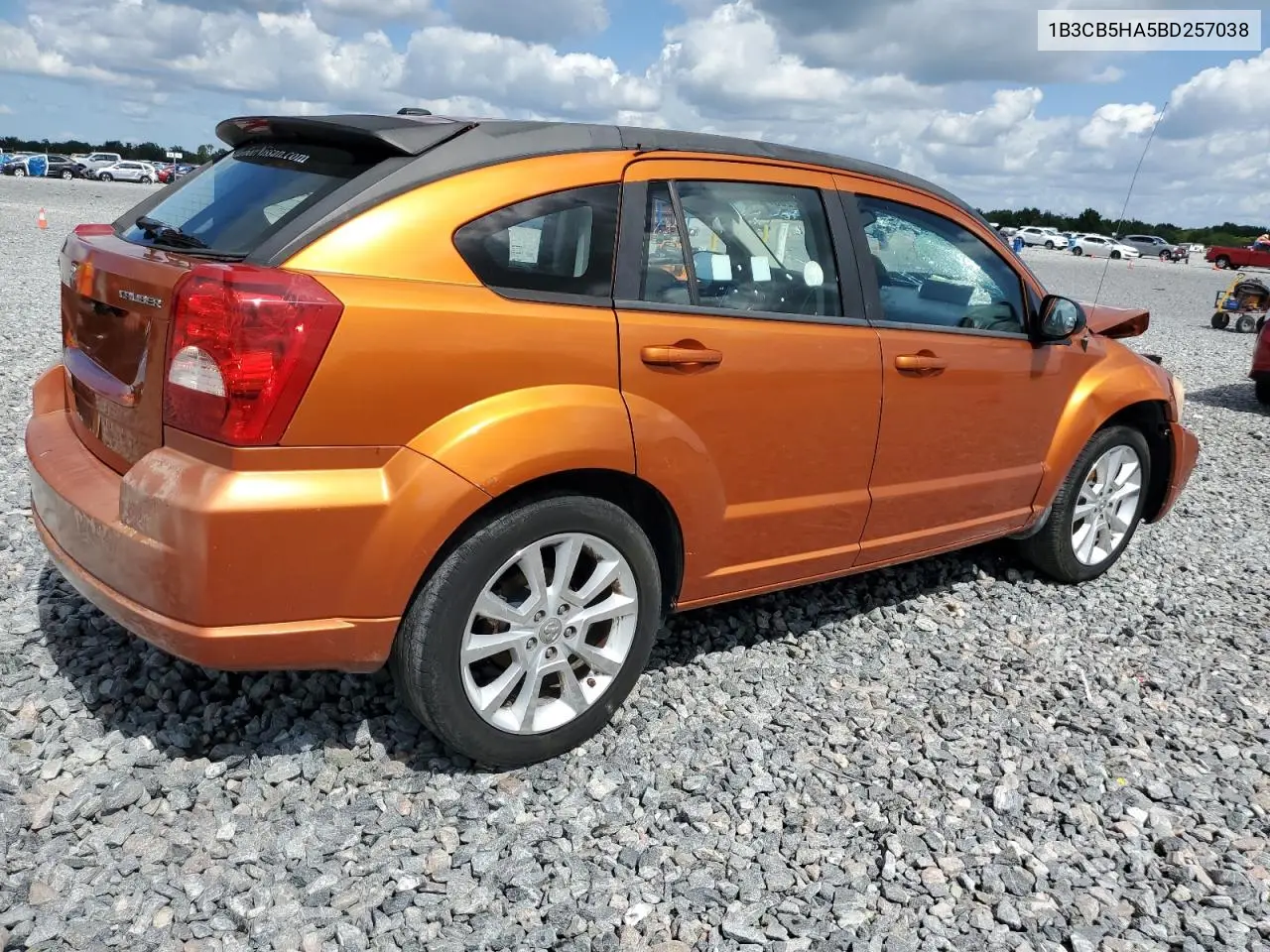 2011 Dodge Caliber Heat VIN: 1B3CB5HA5BD257038 Lot: 55872205