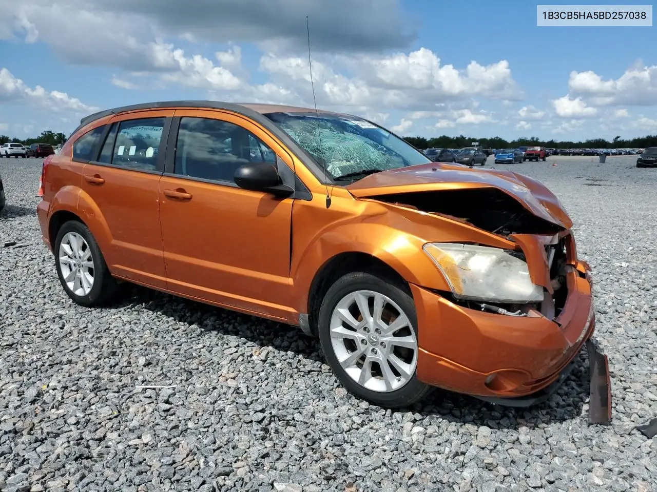 2011 Dodge Caliber Heat VIN: 1B3CB5HA5BD257038 Lot: 55872205