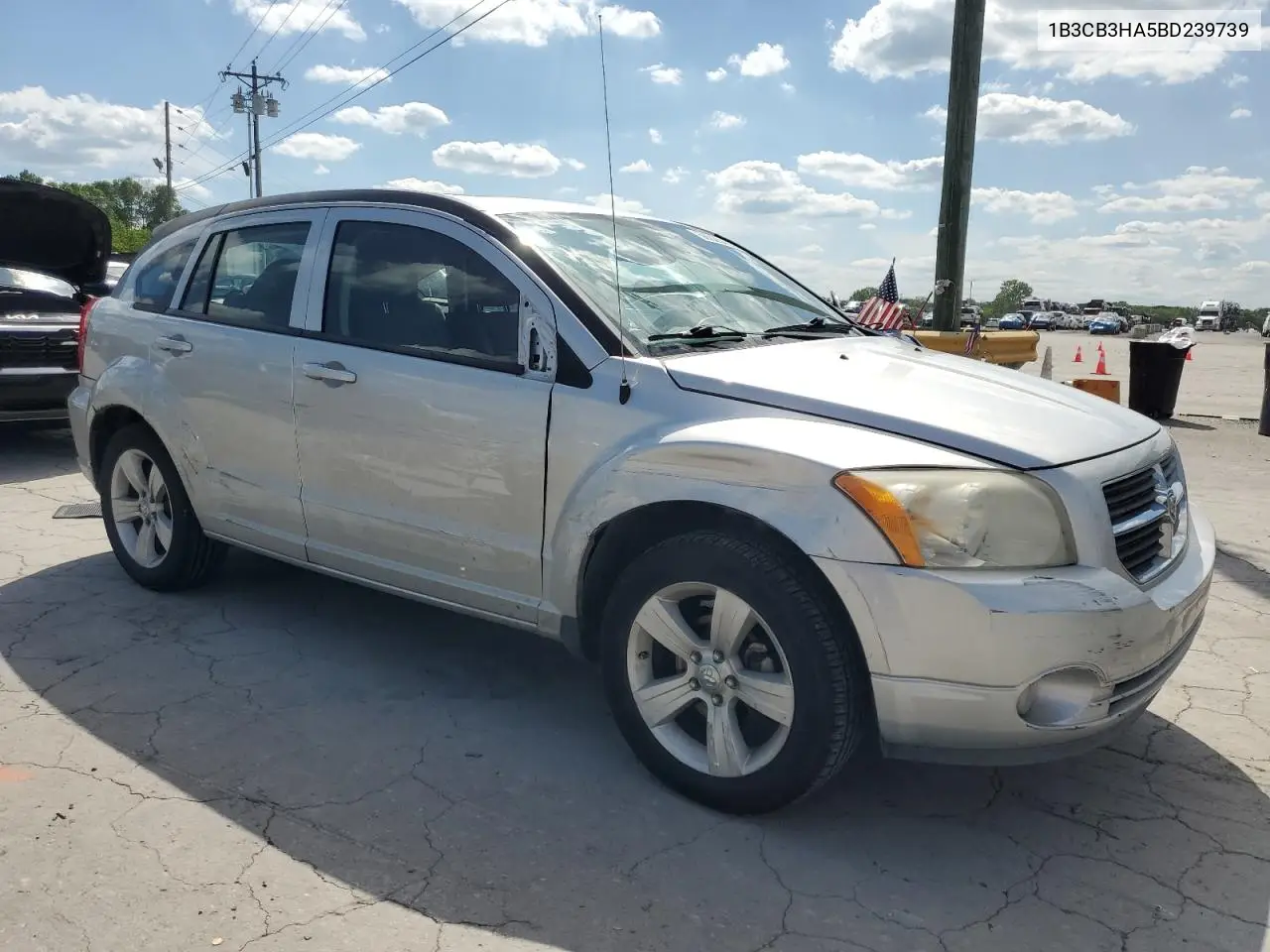 2011 Dodge Caliber Mainstreet VIN: 1B3CB3HA5BD239739 Lot: 56025425