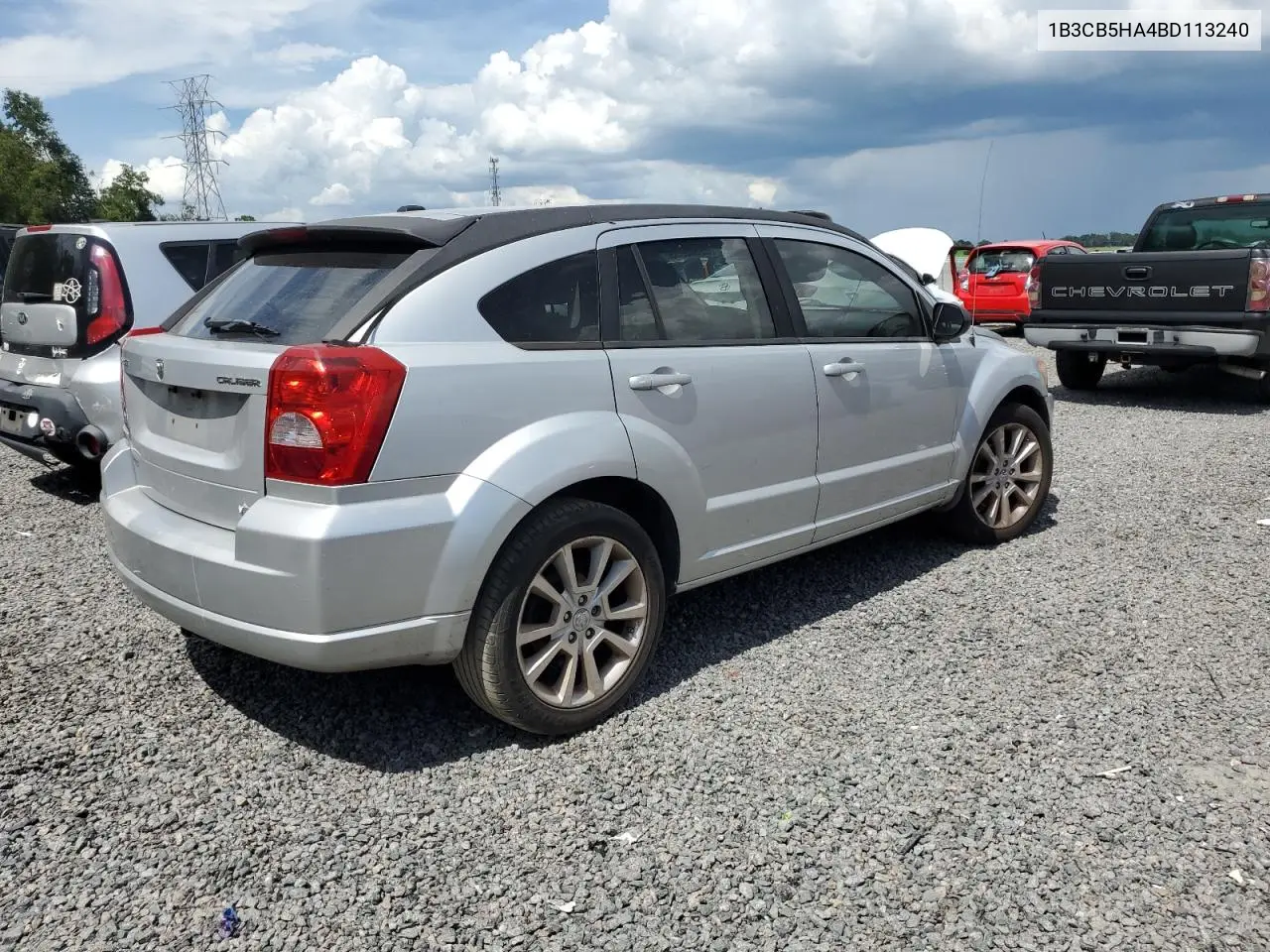 2011 Dodge Caliber Heat VIN: 1B3CB5HA4BD113240 Lot: 59686995