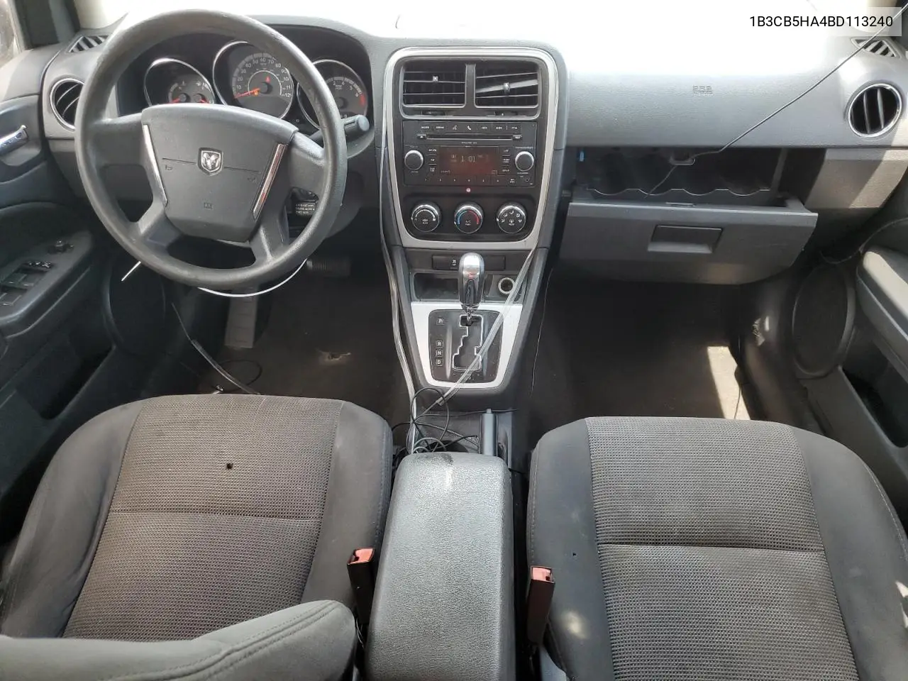 2011 Dodge Caliber Heat VIN: 1B3CB5HA4BD113240 Lot: 59686995