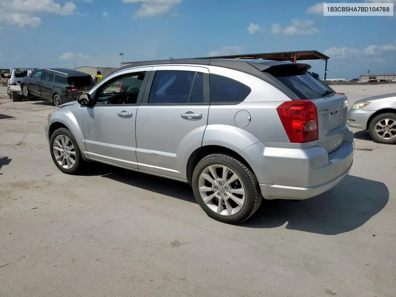 2011 Dodge Caliber Heat VIN: 1B3CB5HA7BD104788 Lot: 61669545