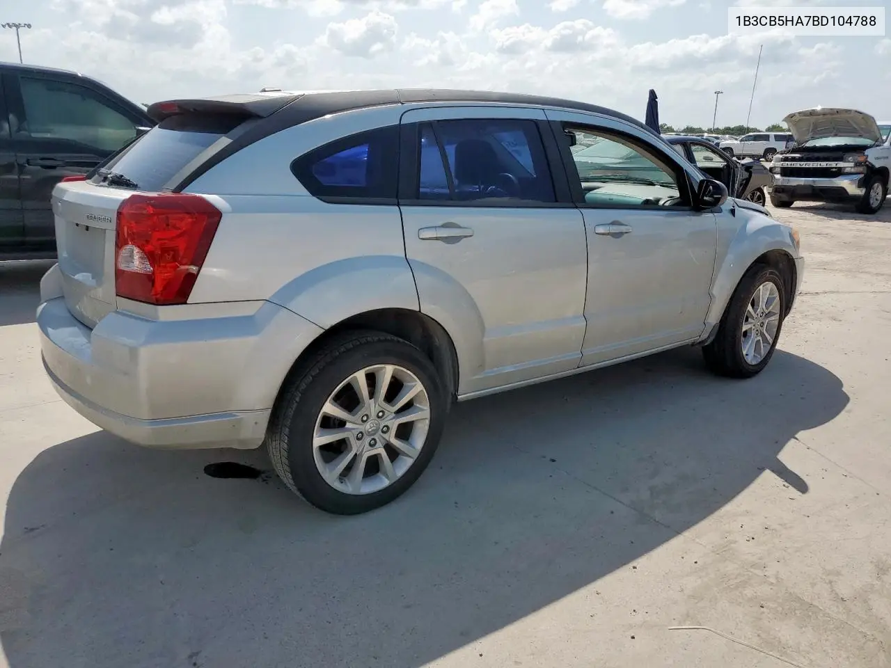 2011 Dodge Caliber Heat VIN: 1B3CB5HA7BD104788 Lot: 61669545