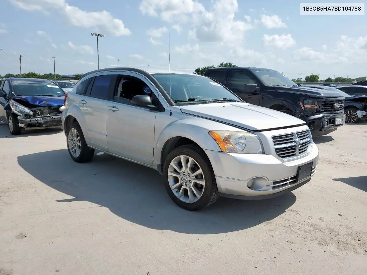 2011 Dodge Caliber Heat VIN: 1B3CB5HA7BD104788 Lot: 61669545