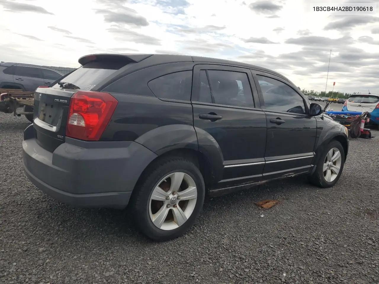 2011 Dodge Caliber Sxt VIN: 1B3CB4HA2BD190618 Lot: 62723115