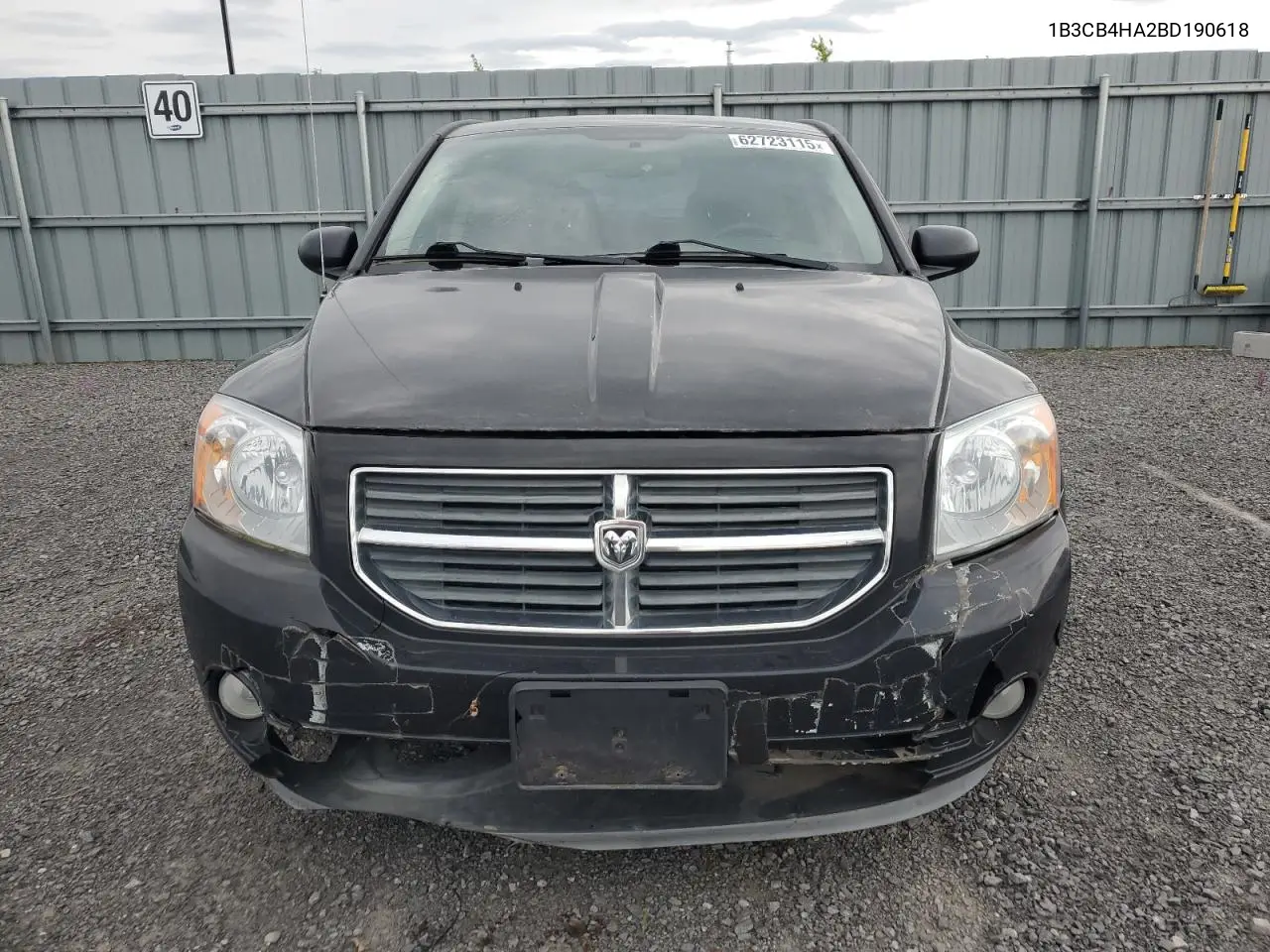 2011 Dodge Caliber Sxt VIN: 1B3CB4HA2BD190618 Lot: 62723115