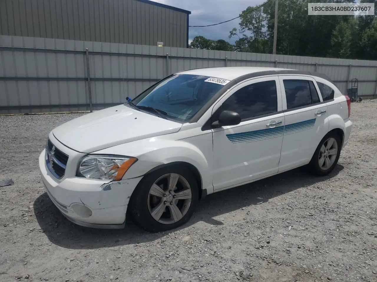 2011 Dodge Caliber Mainstreet VIN: 1B3CB3HA0BD237607 Lot: 63479535