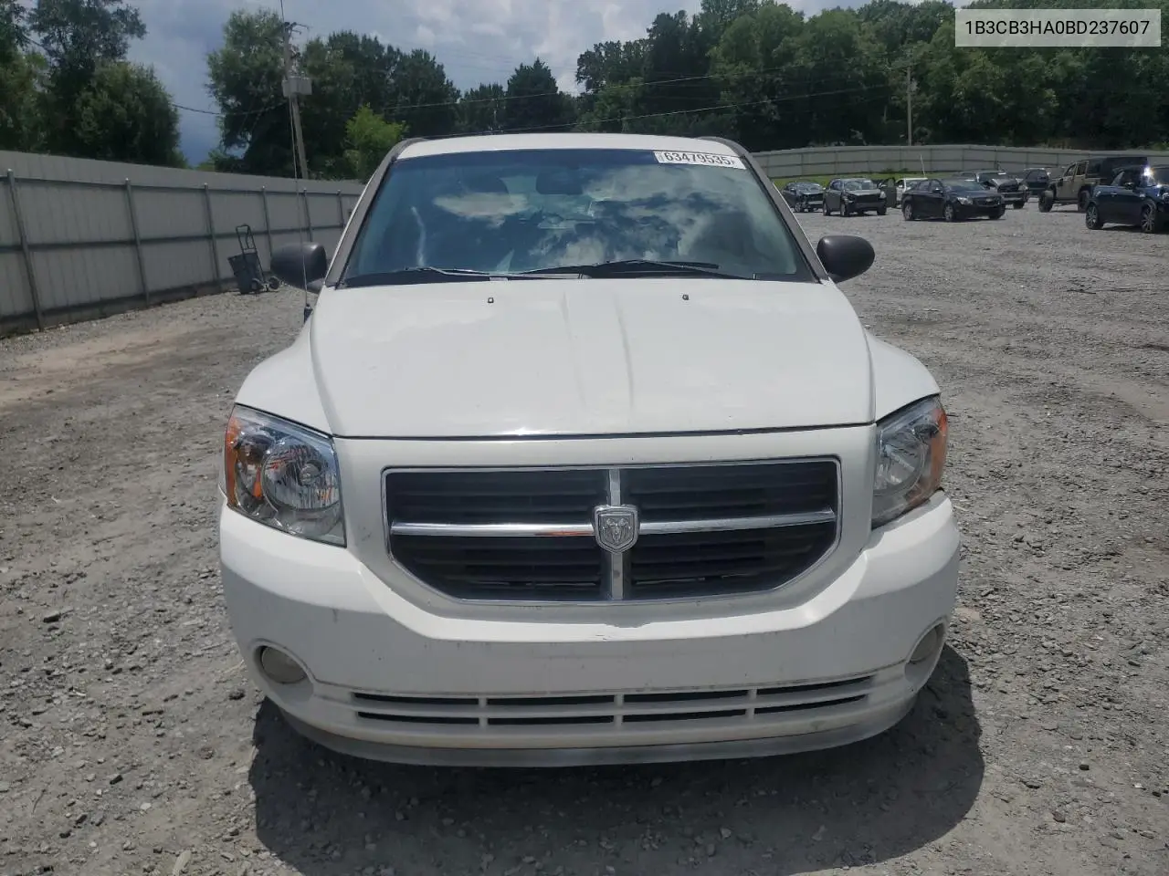 2011 Dodge Caliber Mainstreet VIN: 1B3CB3HA0BD237607 Lot: 63479535