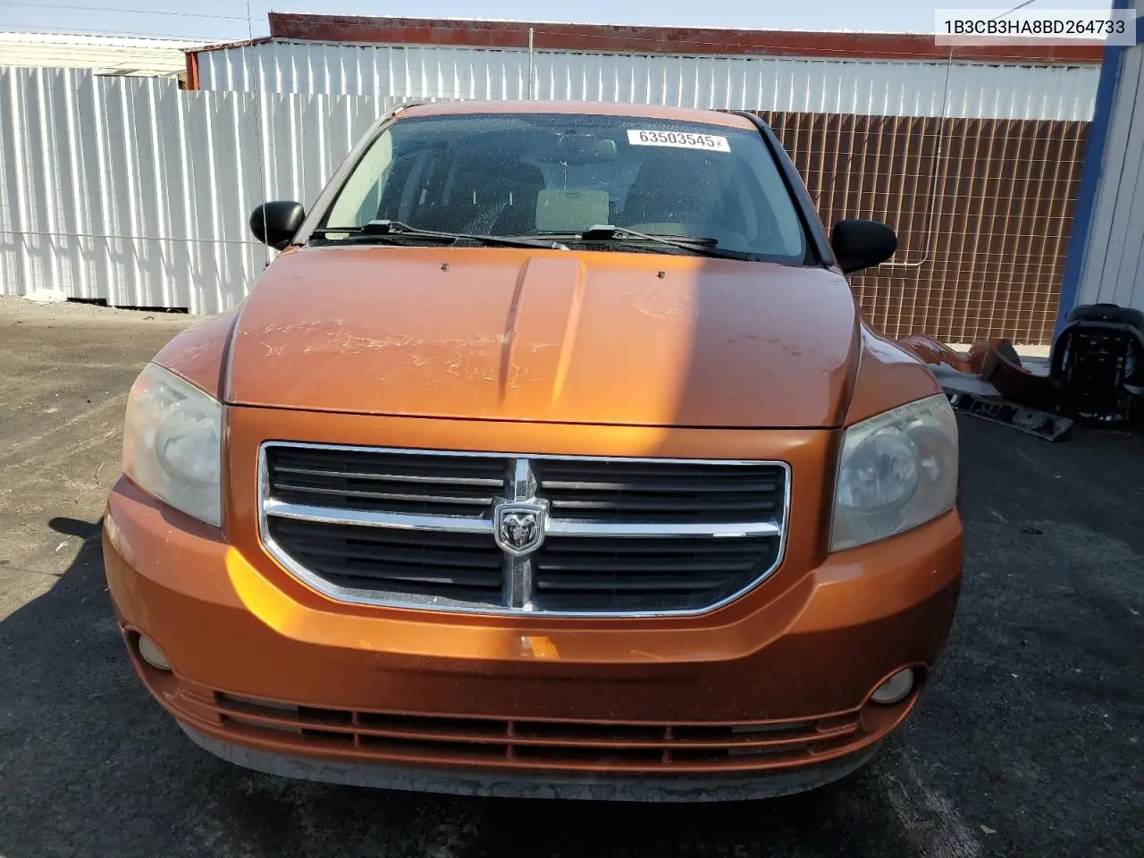 2011 Dodge Caliber Mainstreet VIN: 1B3CB3HA8BD264733 Lot: 63503545