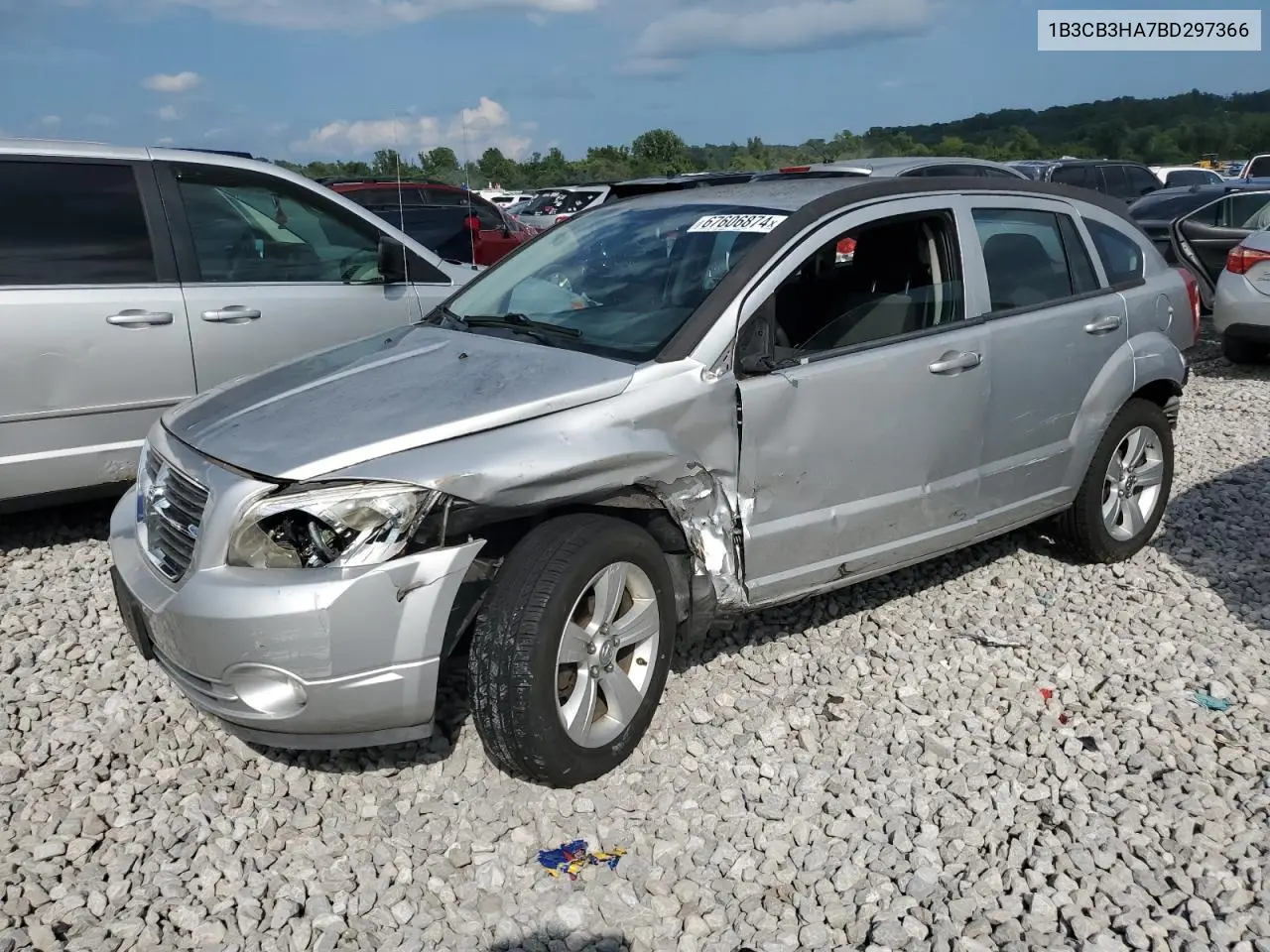 2011 Dodge Caliber Mainstreet VIN: 1B3CB3HA7BD297366 Lot: 67606874