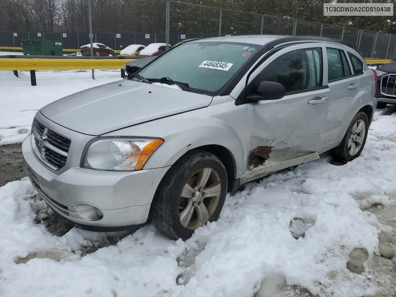2012 Dodge Caliber Sxt VIN: 1C3CDWDA2CD510438 Lot: 44848345