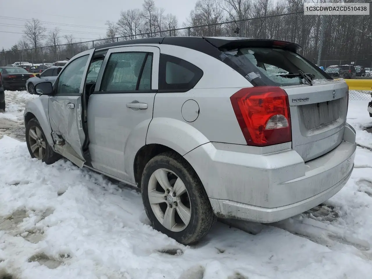 2012 Dodge Caliber Sxt VIN: 1C3CDWDA2CD510438 Lot: 44848345
