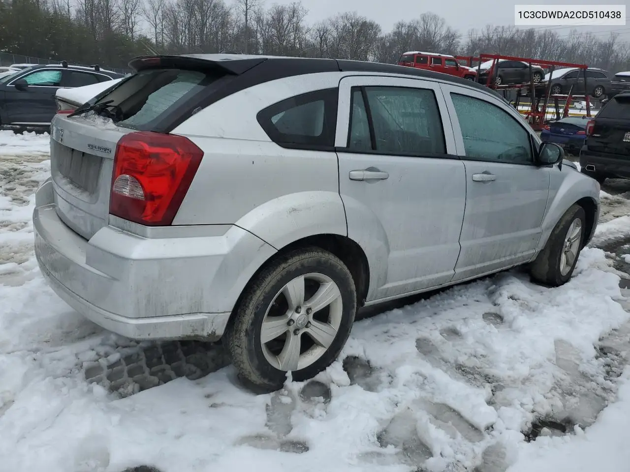 2012 Dodge Caliber Sxt VIN: 1C3CDWDA2CD510438 Lot: 44848345
