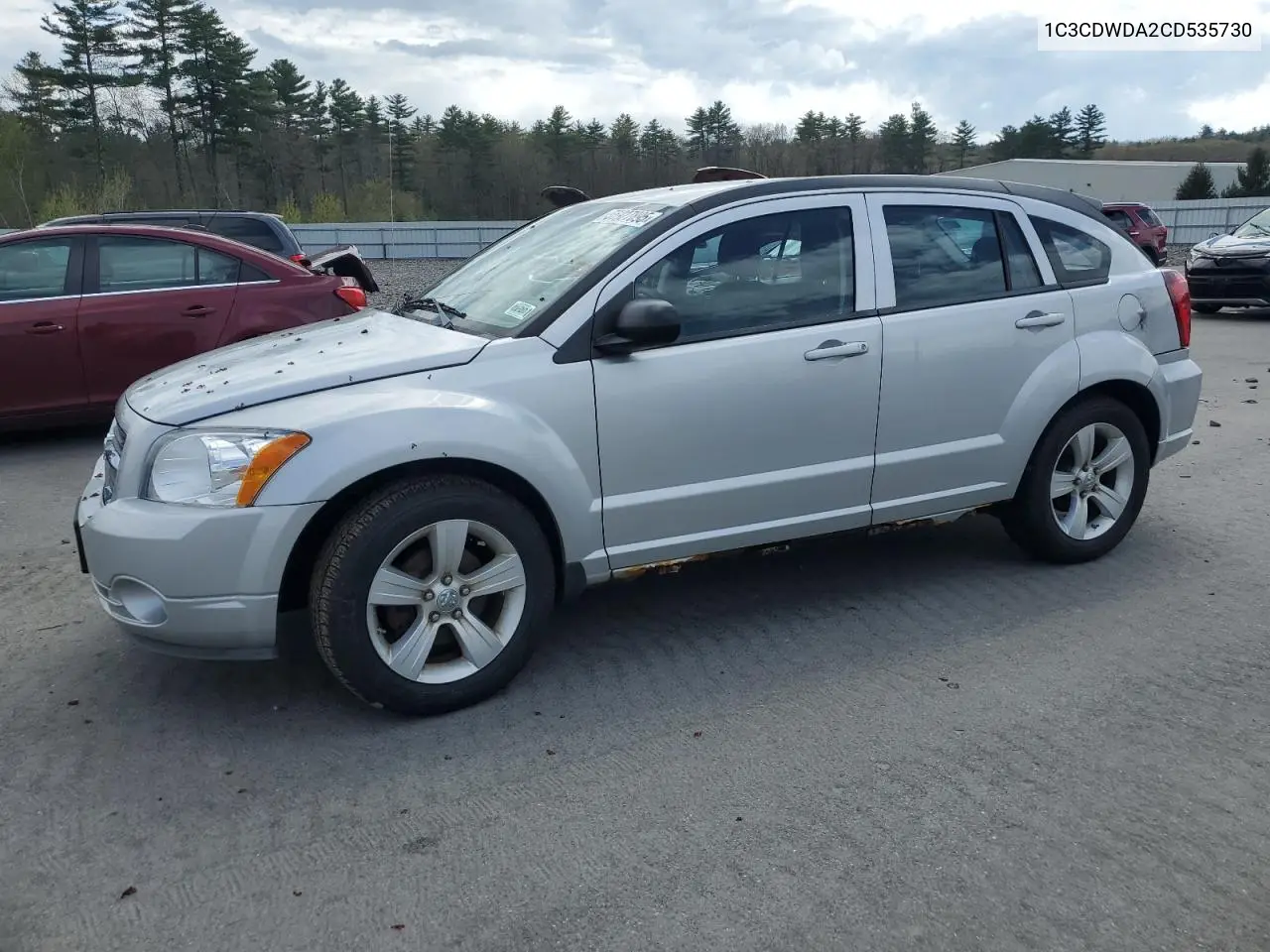 2012 Dodge Caliber Sxt VIN: 1C3CDWDA2CD535730 Lot: 55927895