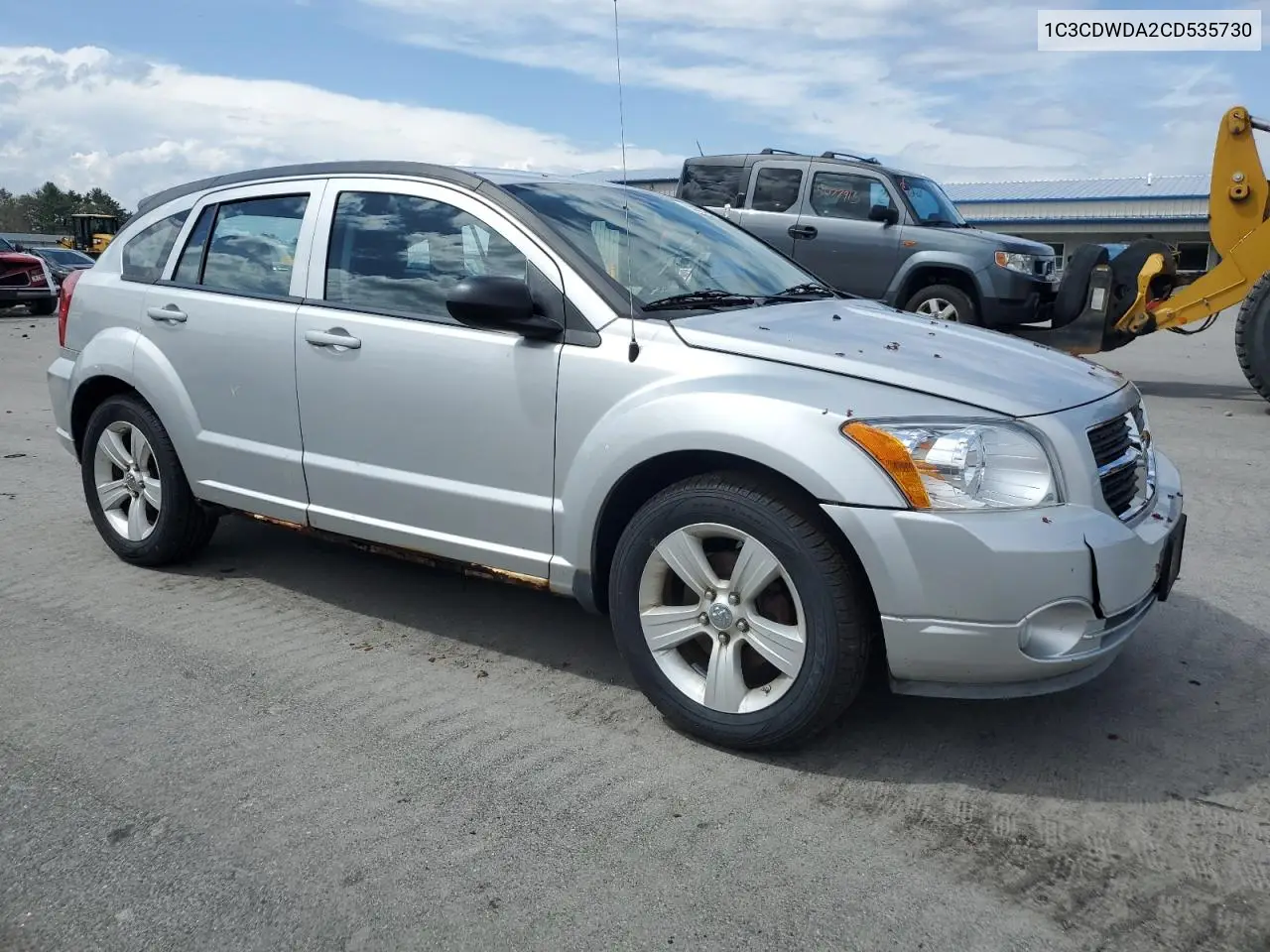 2012 Dodge Caliber Sxt VIN: 1C3CDWDA2CD535730 Lot: 55927895