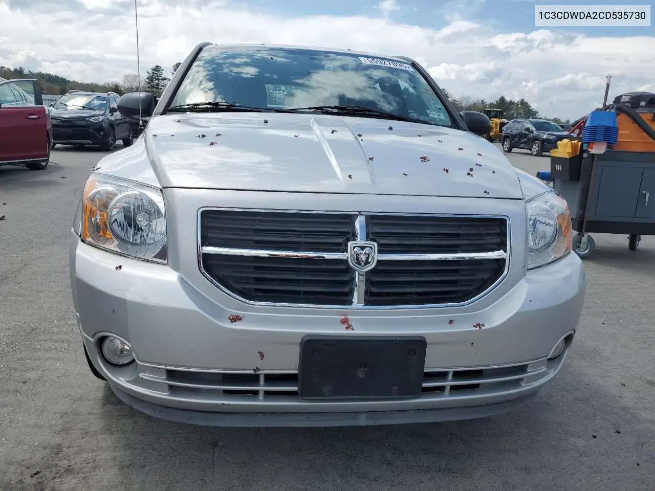 2012 Dodge Caliber Sxt VIN: 1C3CDWDA2CD535730 Lot: 55927895