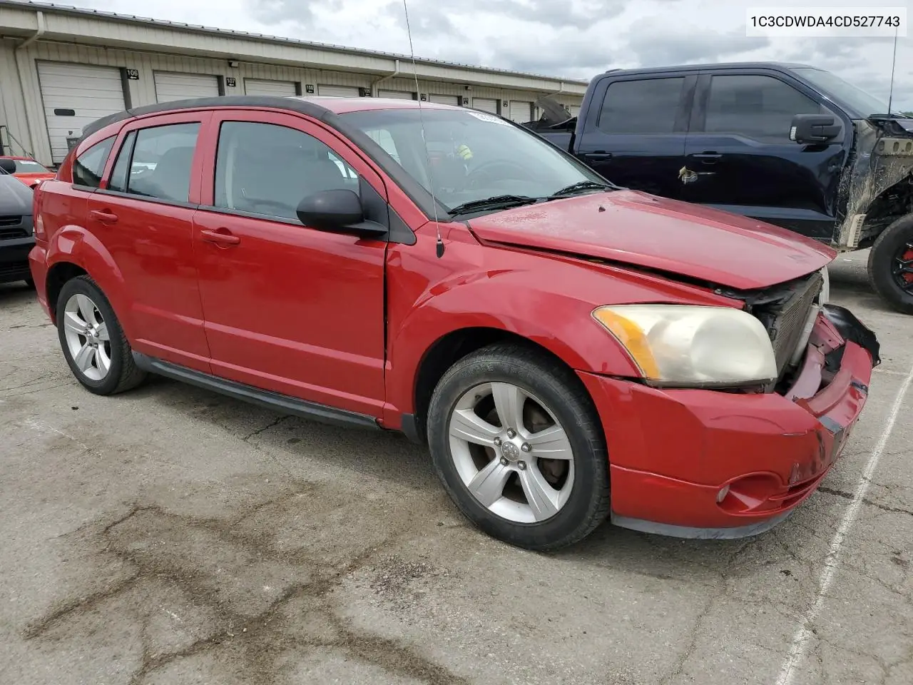 2012 Dodge Caliber Sxt VIN: 1C3CDWDA4CD527743 Lot: 56854505