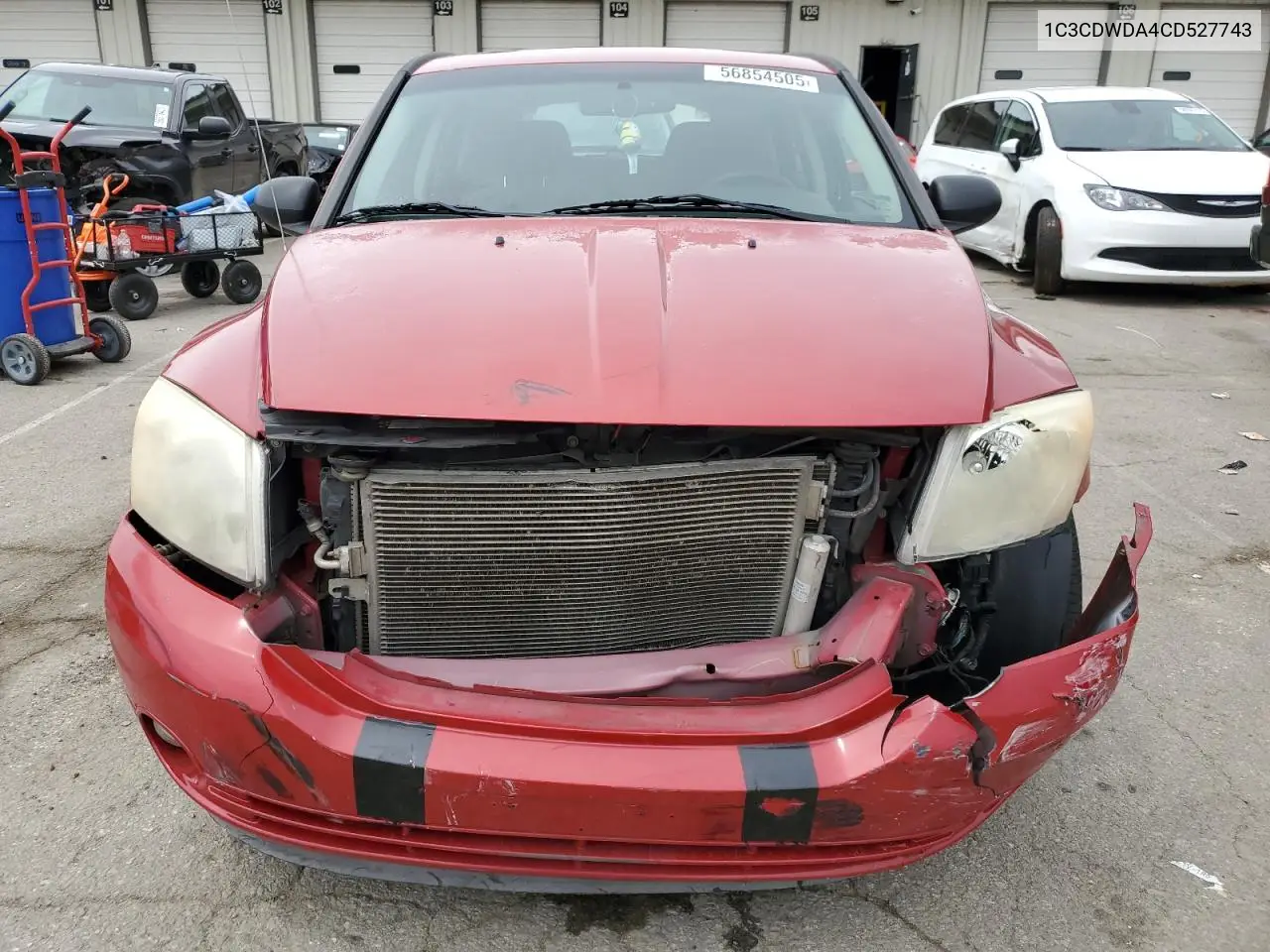 2012 Dodge Caliber Sxt VIN: 1C3CDWDA4CD527743 Lot: 56854505
