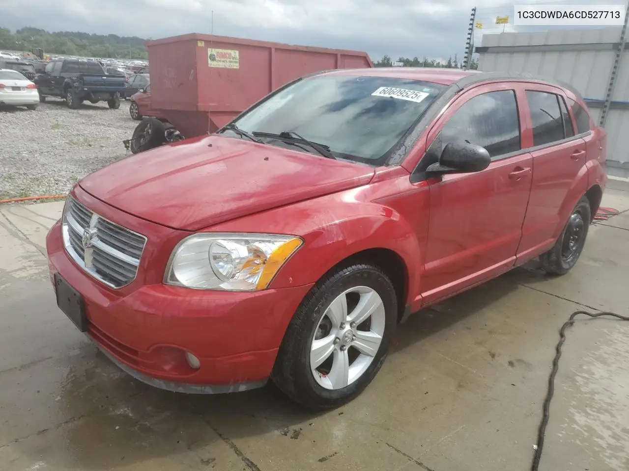 2012 Dodge Caliber Sxt VIN: 1C3CDWDA6CD527713 Lot: 60609525