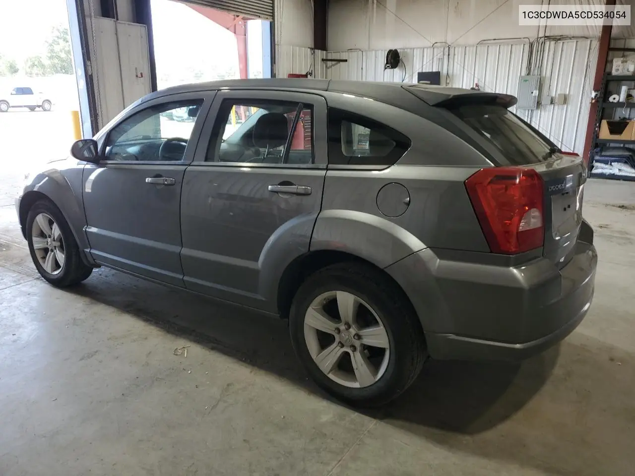 2012 Dodge Caliber Sxt VIN: 1C3CDWDA5CD534054 Lot: 61586595