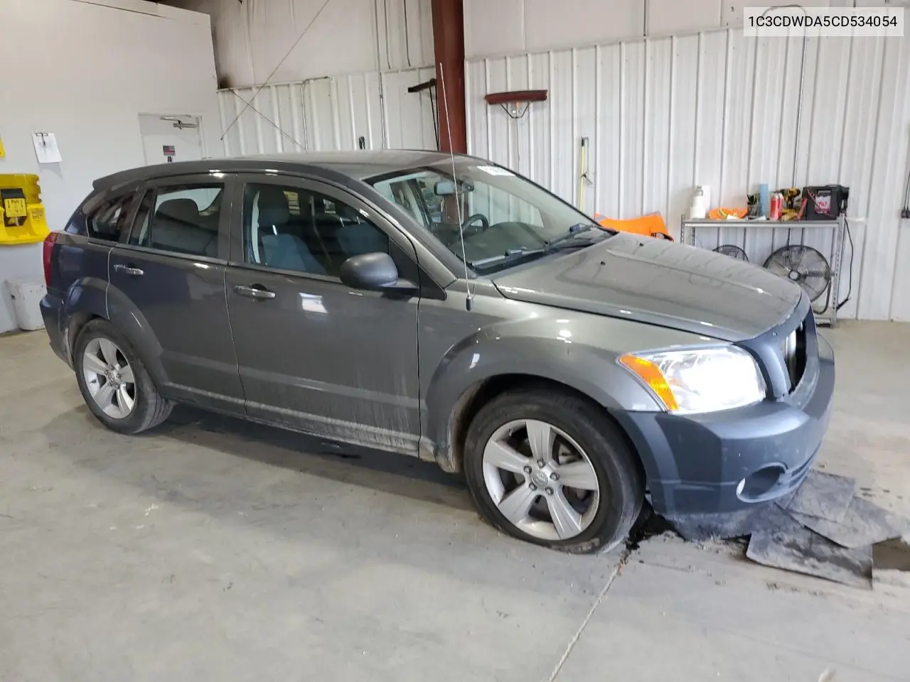 2012 Dodge Caliber Sxt VIN: 1C3CDWDA5CD534054 Lot: 61586595