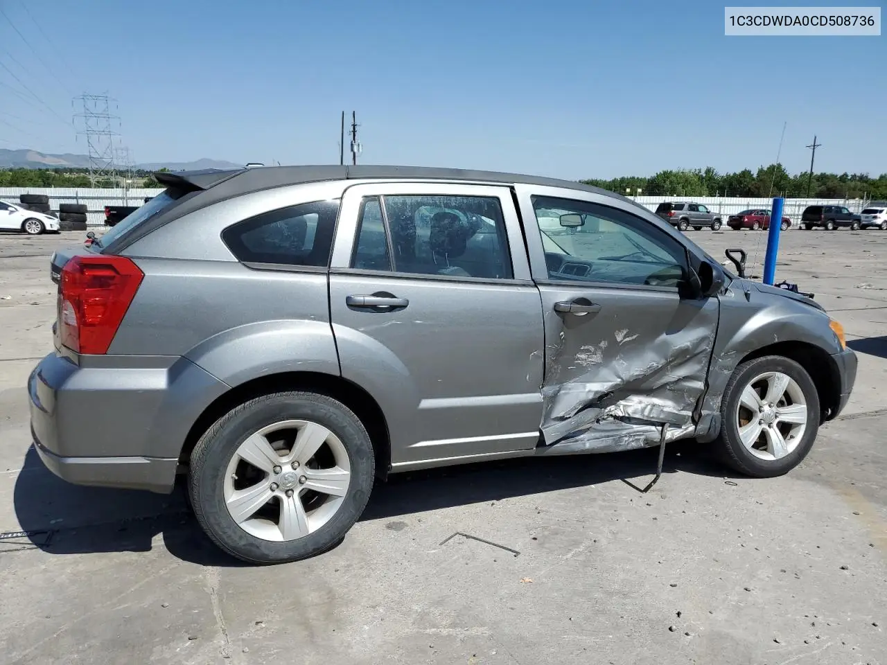 2012 Dodge Caliber Sxt VIN: 1C3CDWDA0CD508736 Lot: 61776355
