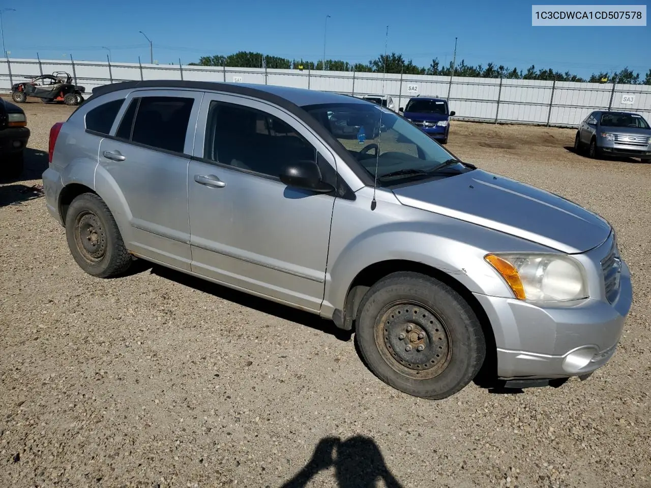 2012 Dodge Caliber Sxt VIN: 1C3CDWCA1CD507578 Lot: 63026885